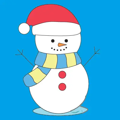disegni di Pupazzo Neve