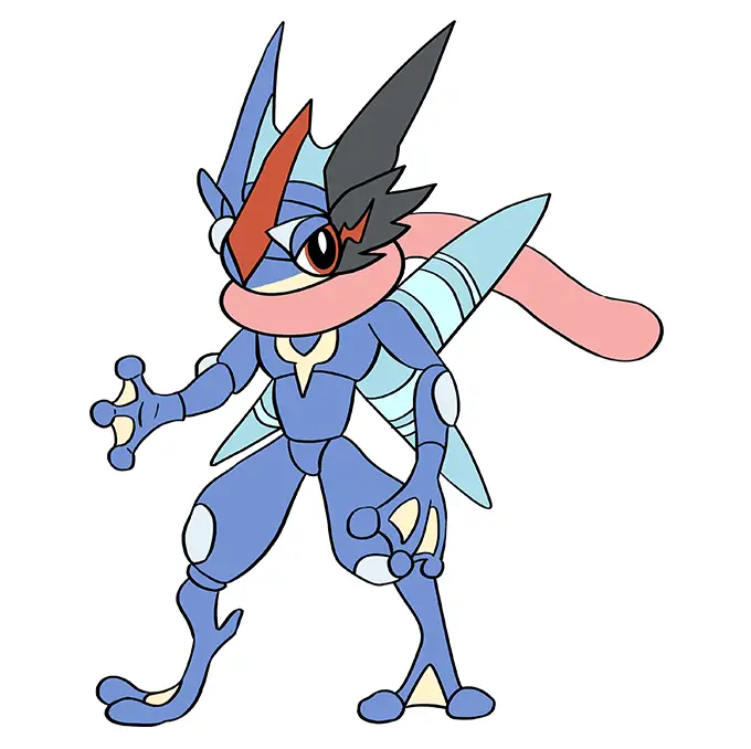 disegni di Pokemon Ash-Greninja