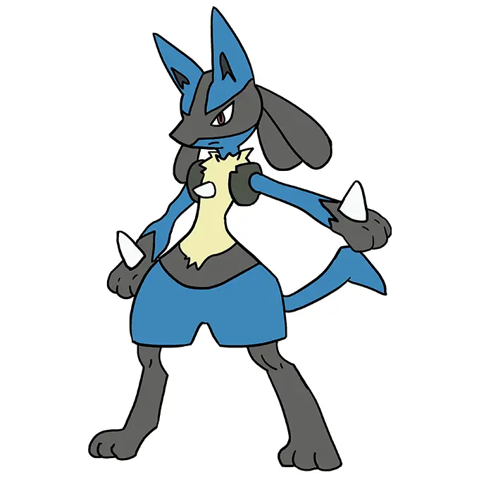 disegni di Pokemon Lucario