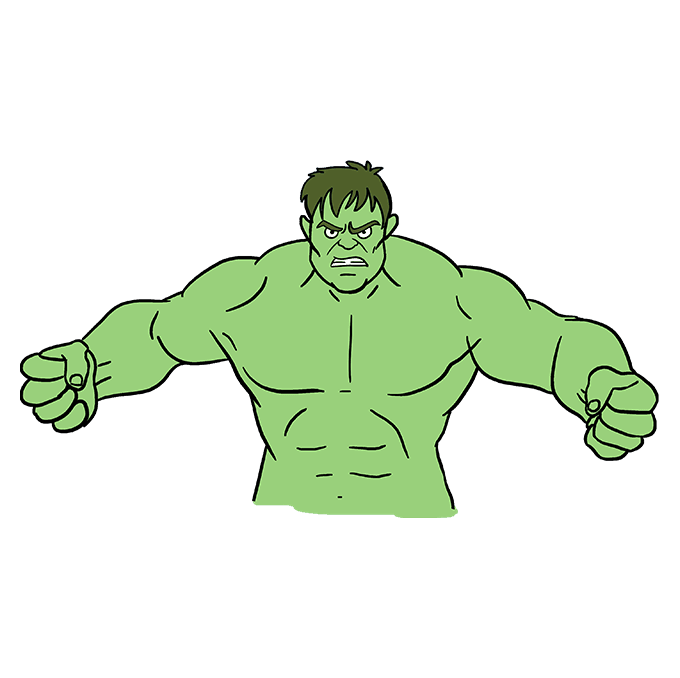 disegni di Hulk
