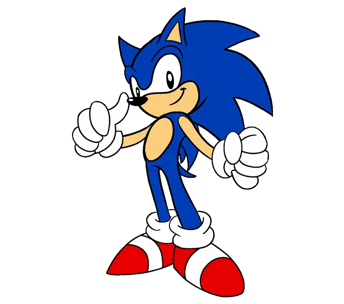 disegni di Sonic