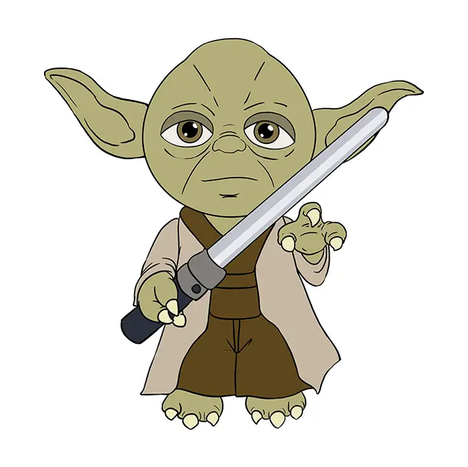 disegni di disegni-di-yoda-da-colorare-passo-8