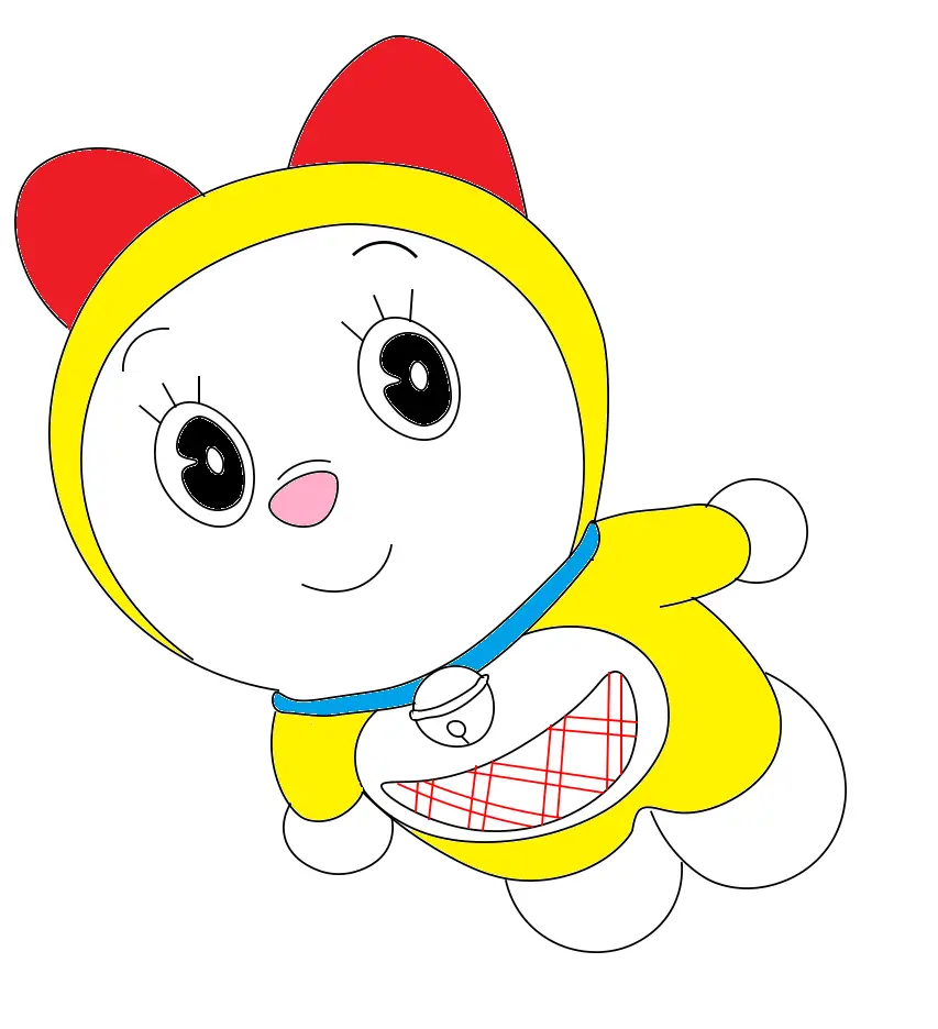 disegni di disegni-di-doremi-da-colorare-passo-11
