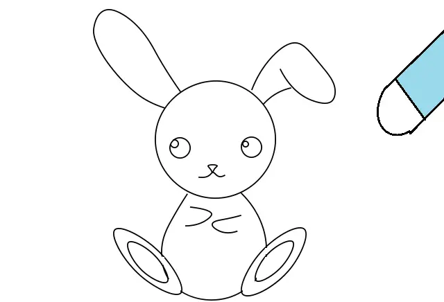 disegni di disegni-di-conigli-colorare-passo-7-1