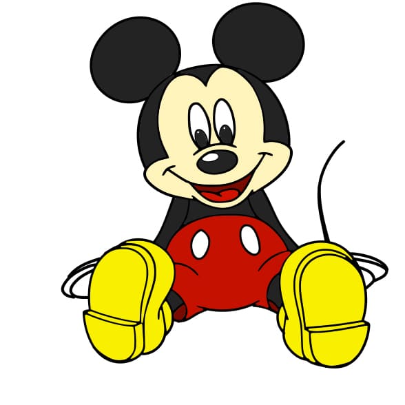 disegni di Mickey-passo9-3