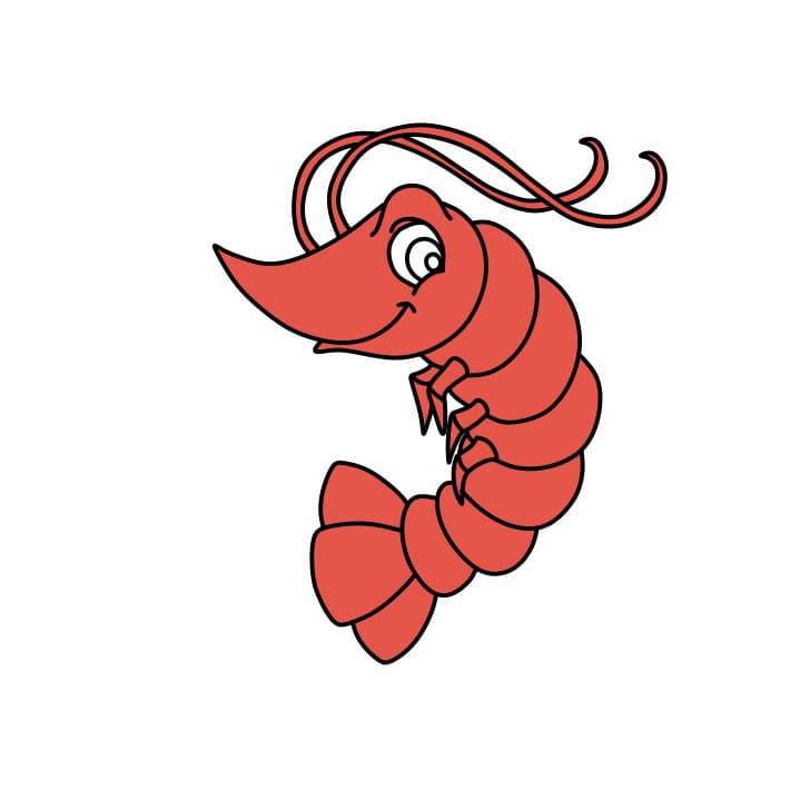 disegni di disegnare-gamberetti-passaggio8-4