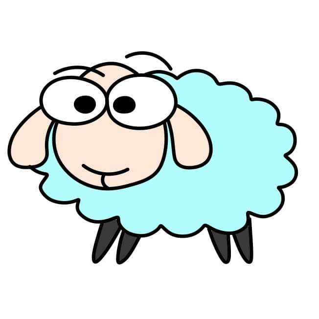 disegni di disegnare-pecore-passo8-3
