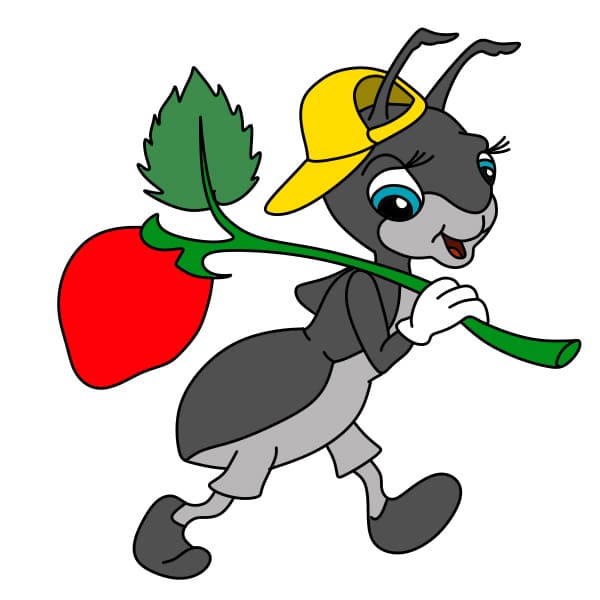 disegni di Disegnare-una-formiche-Passo16