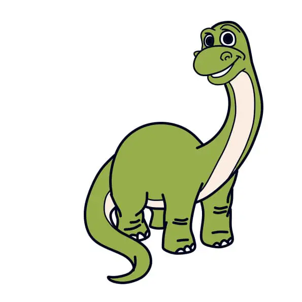 disegni di Disegno-Dinosauro-passo11-2