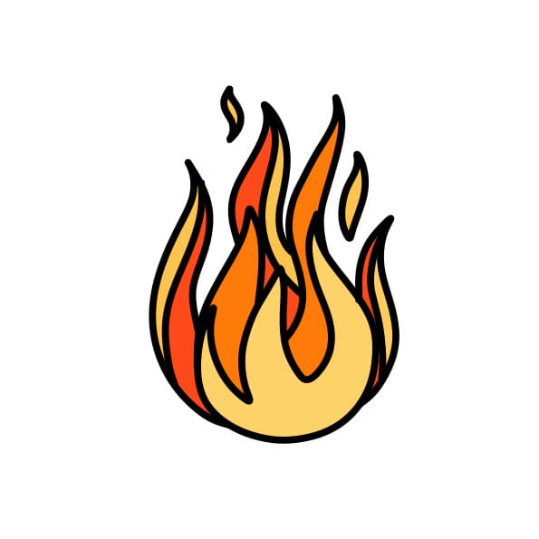 disegni di Disegno-Fiamma-passo6-2
