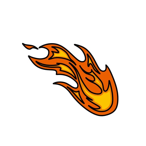 disegni di Disegno-Fiamma-passo8-1
