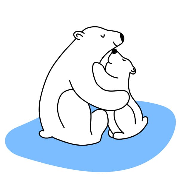 disegni di disegnare-orso-polare-passo16-1