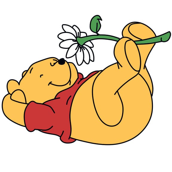 disegni di disegno-orso-Pooh-passo13-2