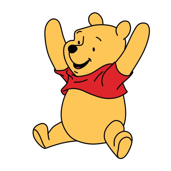 disegni di disegno-orso-Pooh-passo9-4