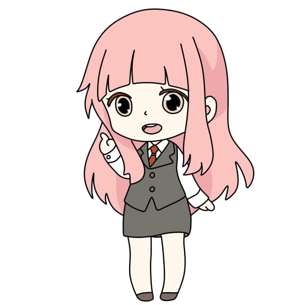 disegni di ragazza-di-disegno-passo13