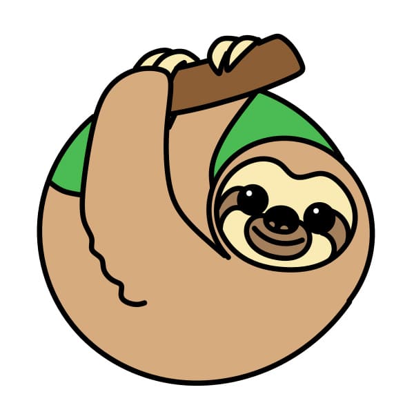 disegni di Bradipo-di-disegno-passo7-3