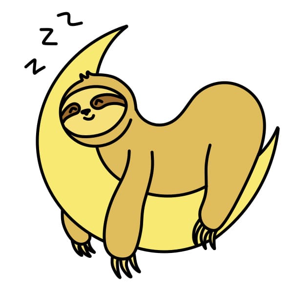 disegni di Bradipo-di-disegno-passo9-1