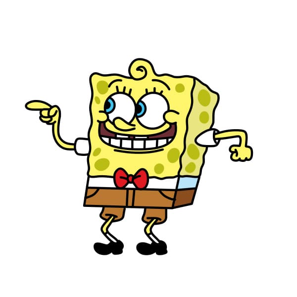 disegni di Disegno-spugna-SpongeBob-passaggio11-2