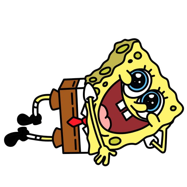 disegni di Disegno-spugna-SpongeBob-passaggio11-6