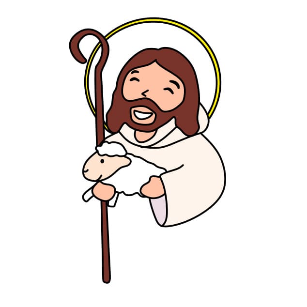 disegni di disegnare-gesu-passo10-1