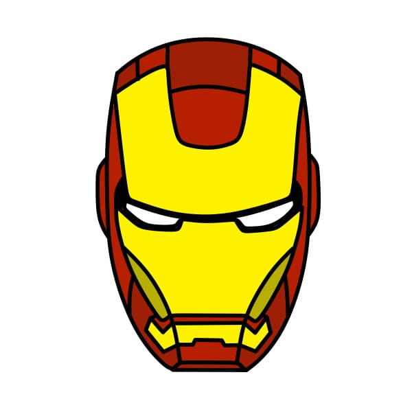 disegni di disegno-Iron-Man-passo10-2