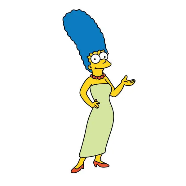 disegni di Marge Simpson