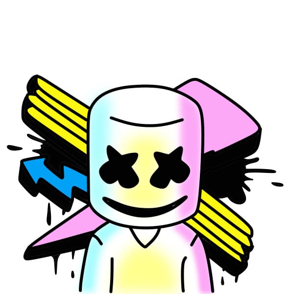 disegni di Disegno-Marshmello-passo8-3