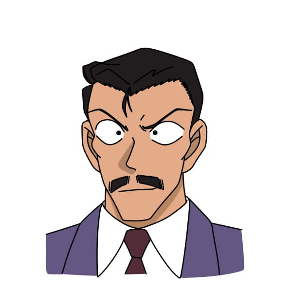 disegni di Disegno-Mori-Kogoro-passo11