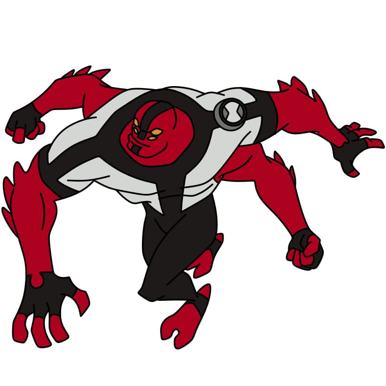 disegni di FOUR ARMS – Ben 10