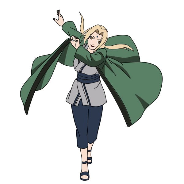 disegni di Senju Tsunade