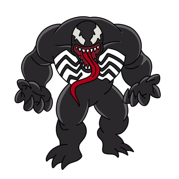 disegni di Disegno-Venom-passo12-2