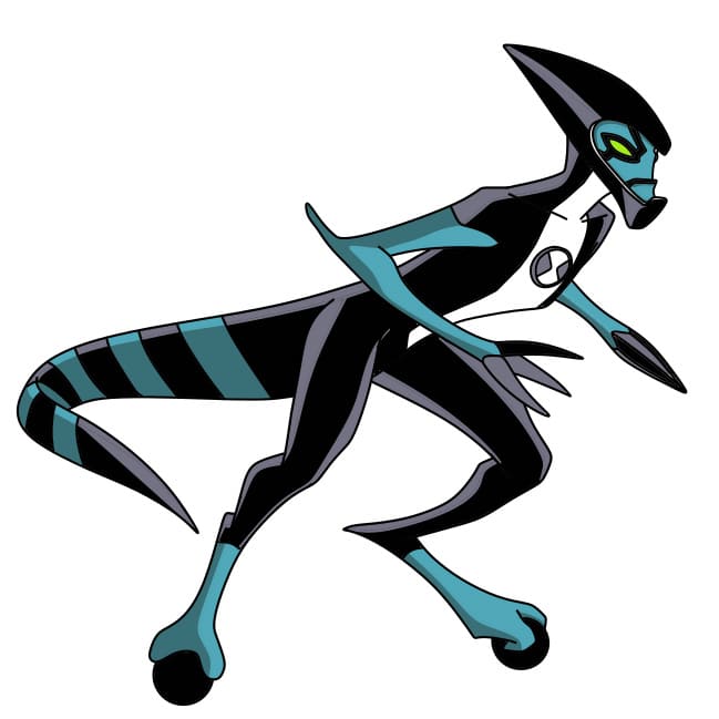 disegni di XLR8 – Ben 10