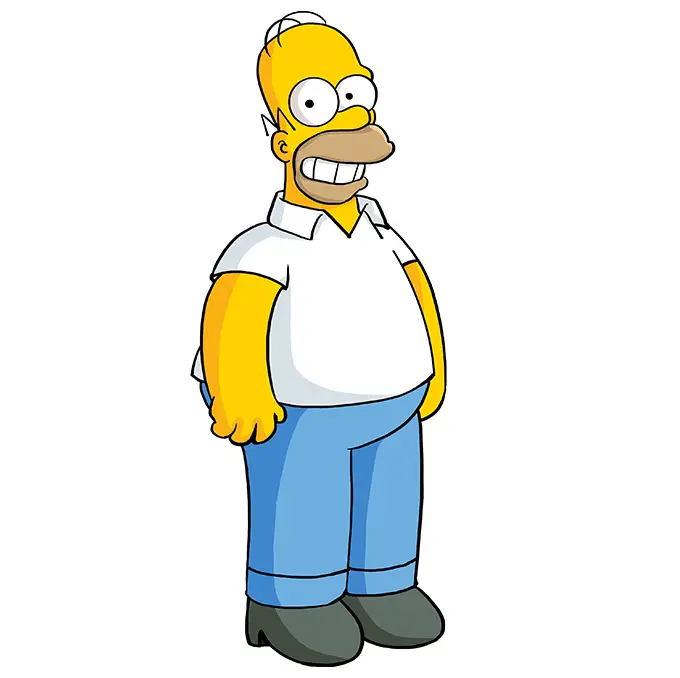 disegni di Homer Simpson