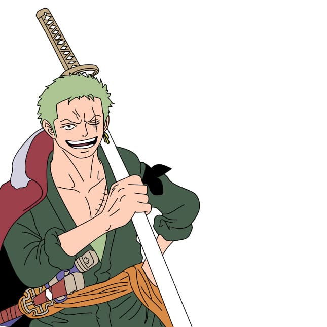 disegni di Roronoa Zoro