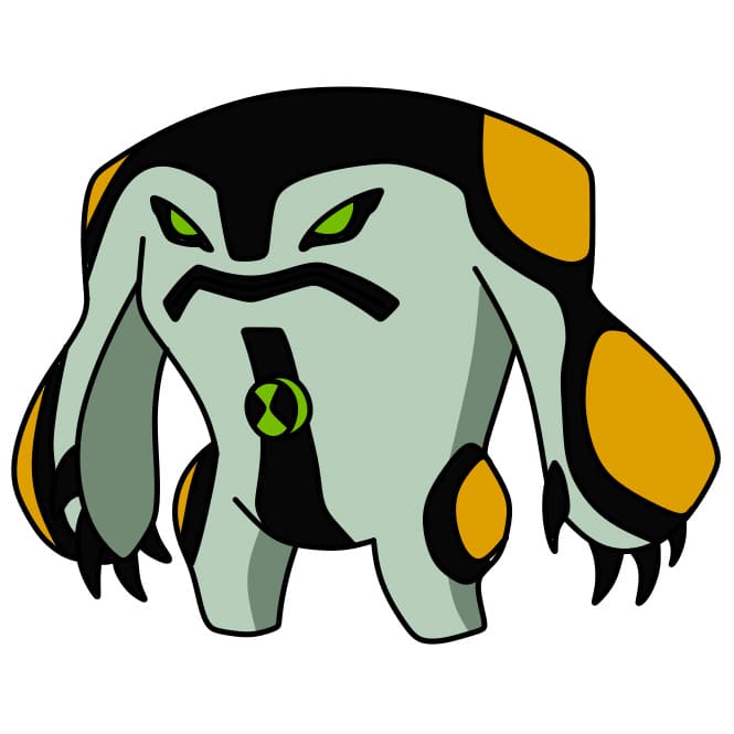 disegni di Ben 10 Cannonbolt