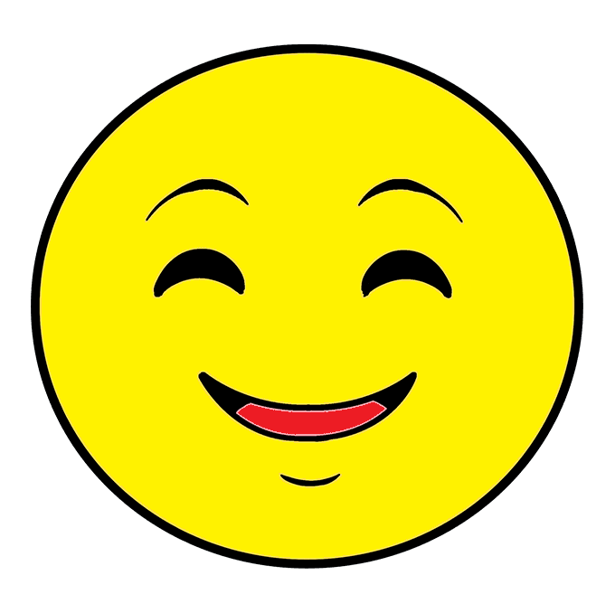 disegni di disegnare-emoji-felici-passo5-2