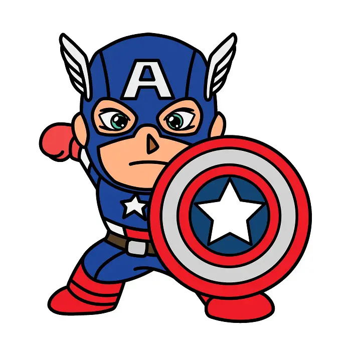 disegni di Capitan America 2 (9)
