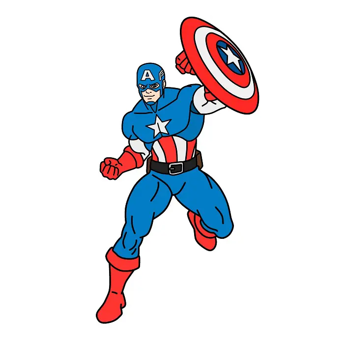 disegni di Capitan America 3 (9)