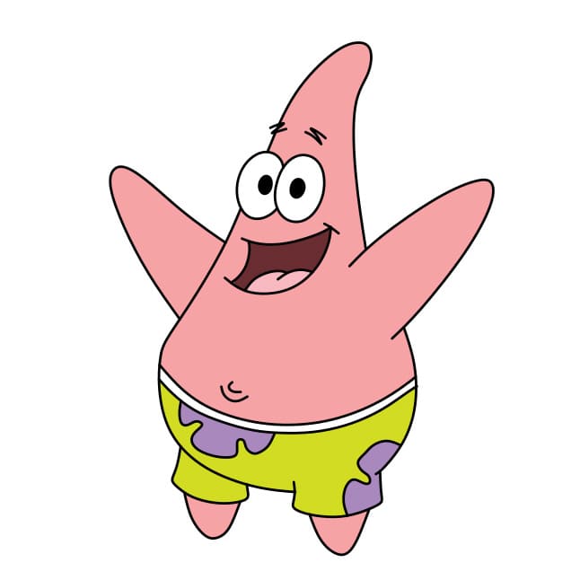 disegni di Patrick Star