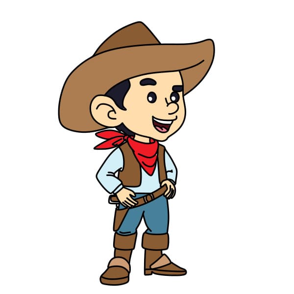 disegni di Cowboy