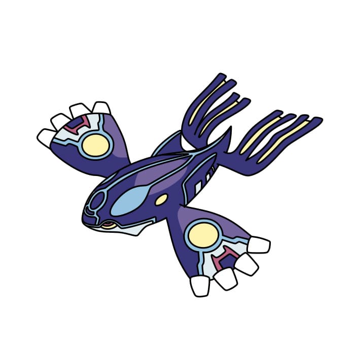 disegni di Pokemon Kyogre