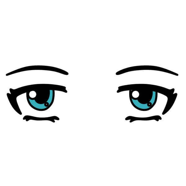 disegni di disegnare-occhi-freddi-passo5