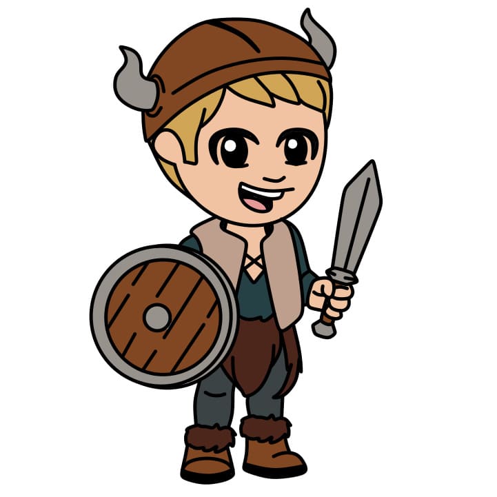 disegni di Viking Warrior