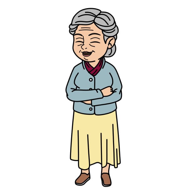 disegni di disegnare-una-donna-anziana-passo9