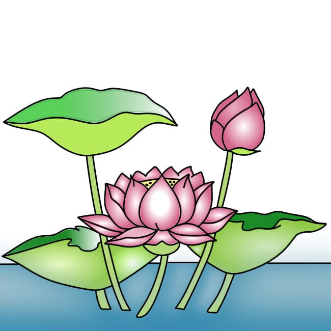 disegni di disegno-fiore-di-loto-passo11-1