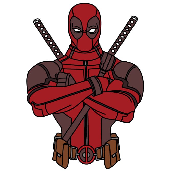 disegni di Disegnare-Deadpool-passo14