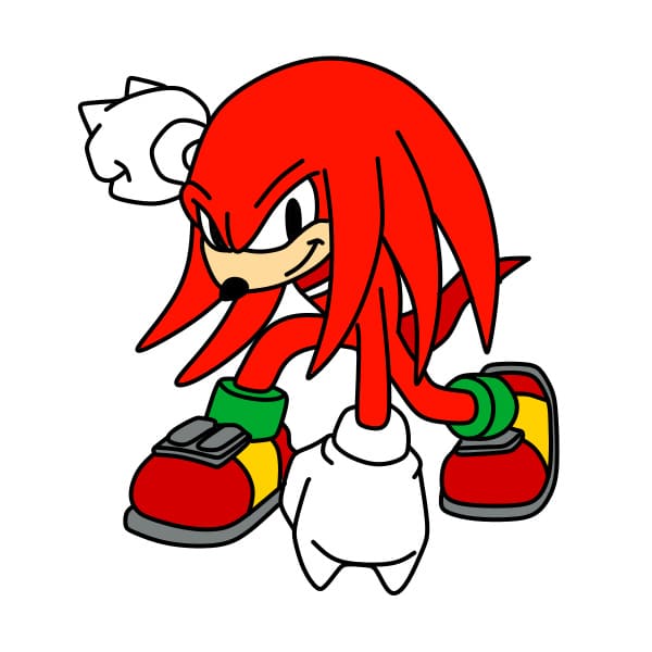 disegni di Knuckles