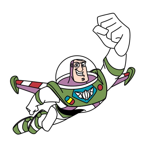 disegni di Buzz Lightyear