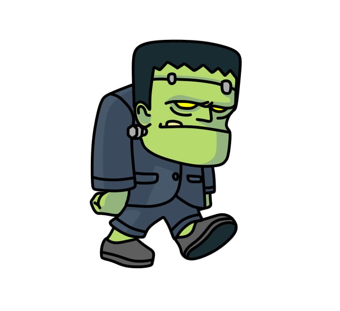 disegni di Frankenstein