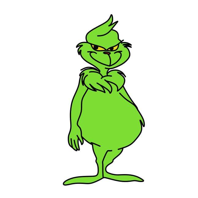 disegni di Disegno-Grinch-passo8